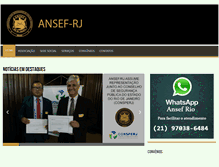 Tablet Screenshot of ansefrj.com